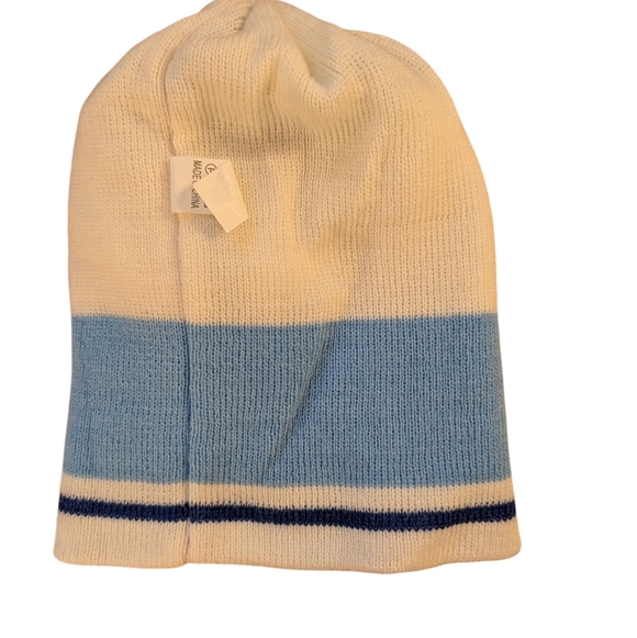 Baby Love Heart Knit Beanie  White and Pink Size 1-3 Baby - Picture 5 of 5